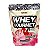 Suplemento Em Pó Whey Gourmet Milkshake De Morango Refil 907g - Imagem 1