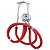 Estetoscópio Rappaport G-Tech Premium Cor Vermelho - Imagem 7
