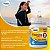 Vitamina D 2000 UI Vitalizy 45 Comprimidos Mastigáveis Sabor Laranja - Imagem 4