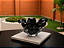 Centro de Mesa Aspente em Cristal Murano - São Marcos 25 cm - Imagem 3
