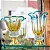 Vaso com Base em Cristal Murano - São Marcos - Imagem 7