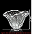 Cachepô Aura em Cristal Murano - São Marcos 21 cm - Imagem 11