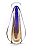Imagem Média em Cristal Murano com Ouro 24K - São Marcos 29 cm - Imagem 13