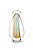 Imagem Média em Cristal Murano com Ouro 24K - São Marcos 36 cm - Imagem 3