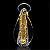 Imagem Média em Cristal Murano com Ouro 24K - São Marcos 36 cm - Imagem 1