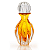 Garrafa Elixir Mini em Cristal Murano - São Marcos - Imagem 1