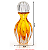 Garrafa Elixir Mini em Cristal Murano - São Marcos - Imagem 2