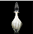 Garrafa Gota Real em Cristal Murano - São Marcos - Imagem 3