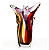 Vaso Labareda em Cristal Murano - São Marcos - Imagem 1