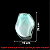 Cachepô Orion em Cristal Murano - São Marcos - Imagem 2