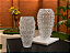 Vaso Palazzo Médio em Cristal Murano - São Marcos - Imagem 1