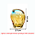 Vaso Ovale Médio em Cristal Murano - São Marcos - Imagem 8