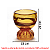 Vaso Greco Pequeno em Cristal Murano - São Marcos - Imagem 2
