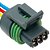 Chicote Ligação Conector Plug 3 Vias Tc 103.1063 Tc1063 - Imagem 1