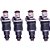 Kit 04 Bicos Injetores Audi A4 A6 90 Quattro Passat 2.8 V6 - Imagem 1