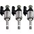 Kit 03 Bicos Injetores Volkswagen Up Golf Tsi Virtus Audi A1 - Imagem 1