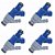 Kit 04 Bicos Injetores Vokswagen Golf Jetta Bora New Beetle - Imagem 1