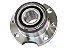 Cubo Traseiro C rolamento Uno Economy S Abs 2009 2010 2011 - Imagem 1