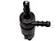 Bomba de Esguicho de farol Volkswagen Audi 1J0955681 - Imagem 2