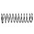 Kit c 100 Mola de Retorno da Válvula 2e e 3e 2067 LP-204118 - Imagem 1