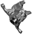 Pinça Freio Ranger Raptor 23/ T Dir Original Ford MB3C2D252ABu - Imagem 6