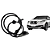 Sensor Abs Traseiro Direito Strada Fiorino Bosch 51918286u - Imagem 1
