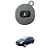 Botão Vidro Traseiro Esquerdo Xsara Picasso 2003 A 2008 9638569180 - Imagem 1