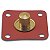Diafragma Aceleração Plano 1 Membrana VW 1200 Solex 11098 11093 - Imagem 1