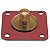 Diafragma Aceleração Plano 2 Membranas Sedan 01/84 a 12/86 VW Kombi 10/82 Solex 32-PDSIT/2 32-PDSIT3 114077 114079 - Imagem 1