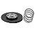 Kit Diafragma Regulador de Pressão 2 Membranas Injeção Eletrônica Fiat Tipo Siena VW Golf Seat Cordoba Ibiza Peug. 106 - Imagem 1