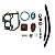 Kit de Juntas para Carburador Ford Todos 1.8/2.0 Volkswagen Todos 1.8/2.0 Álcool/Gasolina Carb. 2E7 Eletrônico Solex - Imagem 1