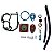 Kit de Juntas para Carburador Ford Todos 2.0 Volkswagen Todos 2.0  Álcool/Gasolina Carb. 3E7 Eletrônico Solex - Imagem 1