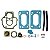 Kit de Juntas para Carburador Fiat Mille/Brio/Elba/Uno 1.5 F Após 86 Álcool/Gasolina Carb. 460 CHT Weber - Imagem 1