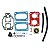 Kit de Juntas para Carburador Fiat Todos 1.6 Álcool/Gasolina Carb. 495 TLDZ Weber - Imagem 1