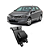 Botão Vidro Elétrico Passageiro NewFit 2012 2013 2014 M36777 - Imagem 6