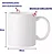 Caneca Sublimação Porcelana Classe AAA Branca - 325ml FORTAL Caixa Com 12 ou 36 Unidades - Imagem 4