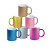 Caneca Glitter  Porcelana Sublimação Caixa 12 ou 36 Unidades - Imagem 1