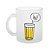 Caneca Vidro Jateada Para Sublimação Caixa 12 ou 36 Unidades - Imagem 3
