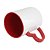 Caneca Alça Coração Para Sublimação Vermelho/ Preto/ Rosa/ Branco - Imagem 16