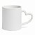 Caneca Alça Coração Para Sublimação Vermelho/ Preto/ Rosa/ Branco - Imagem 7