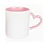 Caneca Alça Coração Para Sublimação Vermelho/ Preto/ Rosa/ Branco - Imagem 11