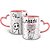 Caneca Alça Coração Para Sublimação Vermelho/ Preto/ Rosa/ Branco - Imagem 14