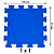 Tatame EVA 40mm 1x1 Azul royal - Imagem 3