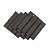 Deck Modular 30x30cm Madeira Plástica WPC Chocolate - Imagem 1