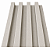 Painel Ripado Interno Fendi WPC de 290cm x 16cm (0,464M²) - Imagem 2