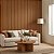 Painel Ripado Interno Ipê WPC de 290cm x 16cm (0,464M²) - Imagem 1