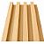 Painel Ripado Interno Madeira Marfim WPC de 290cm x 16cm (0,464M²) - Imagem 2