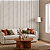 Painel Ripado Interno Marmore Branco WPC de 290cm x 16cm (0,464M²) - Imagem 10