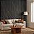 Painel Ripado Interno Marmore Preto WPC de 290cm x 16cm (0,464M²) - Imagem 1