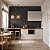 Painel Ripado Interno Marmore Preto WPC de 290cm x 16cm (0,464M²) - Imagem 13